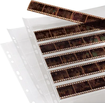 Obrázek produktu pro Hama Negative sleeves, 24 x 36 mm, Polypropylene, 7 listy, 24 x 36 mm, Polypropylen (PP), 100 listy, 260 mm, 310 mm