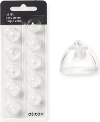 Obrázok produktu pre Oticon Bass 10 mm Single Vent