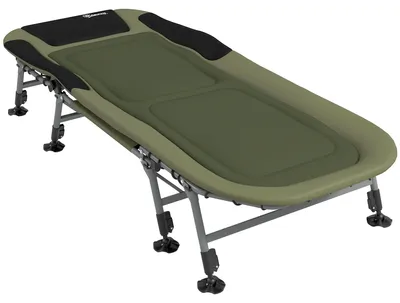 Productafbeelding van Campingbed, veldbed, 200 x 85 x 40-55 cm, groen