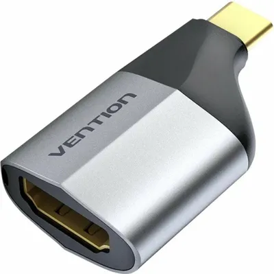 Produktbild von Vention TCDH0, USB Typ-C, HDMI Typ A (Standard), Männlich, Weiblich, Gerade, Gerade
