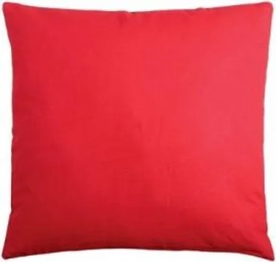 Image de Coussin Rouge Stof 40x40cm Déhoussable, Confortable, Décoratif - Stof