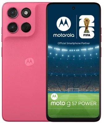 Produktbild von Motorola moto g57 power , 17,1 cm (6.72"), 12 GB, 256 GB, 50 MP, Android 16.0, Pink