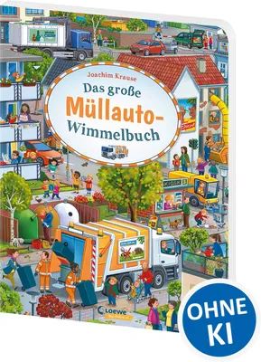 Produktbild von Das große Müllauto-Wimmelbuch