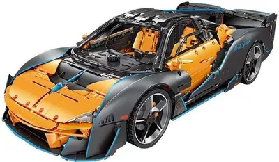 Produktbild von EiKee Y18001 Bauspielzeug McLaren P1, ferngesteuerter Sportwagen, 3862 Teile