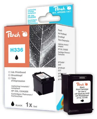 Obrázek produktu pro Peach 313174, Černá, Inkoust na pigmentové bázi, 1 kusů