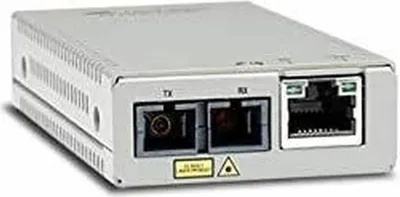 Produktbild von Allied Telesis AT MMC200LX/SC - Medienkonverter - 100Mb LAN - 10Base-T, 100Base-TX, 100Base-LX, 100Base-SC - RJ-45 / LX/SC Single-Mode - bis zu 15 km - 1310 nm - TAA-konform
