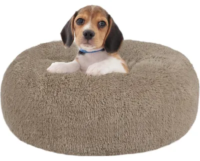 Produktbild von Orthopädisches Hundebett rund 60 cm Ø Kamelbraun