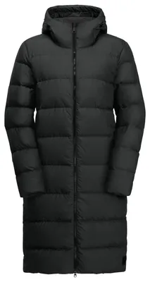 Productafbeelding van Jack Wolfskin dames winterjas Frozen Palace, model: donsjas, kleur: Phantom, maat: M (EU)