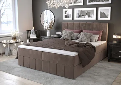 Zdjęcie produktu dla BEDANTE Boxspringbett BAHAMA 200x200 Monolith 15, łóżko, podstawa łóżka, łóżko podwójne, łóżko hotelowe, topper, materac, łóżko sprężynowe, podstawa łóżka, sypialnia, Bonell, schowek, łóżko tapicerowane, łóżko kontynentalne, MONOLITH