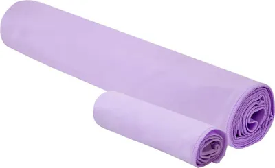 Image de vidaXL Set de serviettes de sport 2 pcs tissu violet