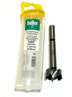 Produktbild von Heller Forstnerbohrer Durchmesser 24,0mm Arbeitslänge 50mm Gesamtlänge 90mm - 12035