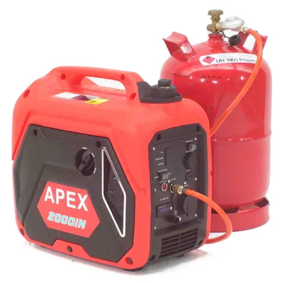 Produktbild von Gas u. Benzin Generator Stromerzeuger 2000 LPG Stromaggregat Inverter 06291