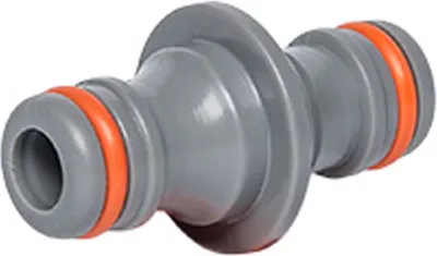Produktbild von Bradas Schlauchverbinder WHITE LINE 1/2" grau