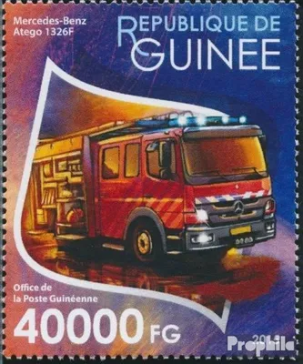 Produktbild von Briefmarken Guinea 2015 Mi 11467 (kompl. Ausgabe) postfrisch Feuerwehrfahrzeuge