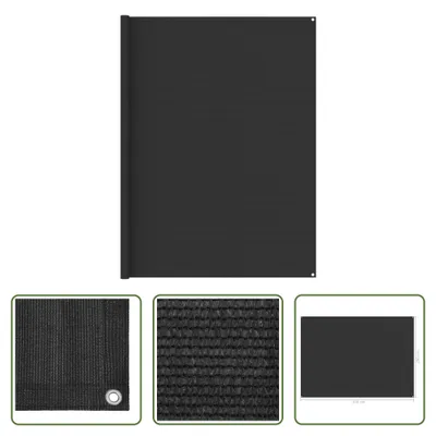 Image de The Living Store Tapis de tente 250x350 cm Anthracite