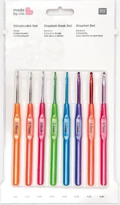 Produktbild von Häkelnadel-Set mit Griff 1,5-4,5 mm