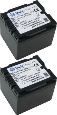 Produktbild von 2x Trade-Shop Li-Ion Akku, 7,2/7,4V für HITACHI DZ-MV SERIE DZ-MV350, DZ-MV350A, DZ-MV350E, DZ-MV380, DZ-MV380A, DZ-MV380E, DZ-MV550, DZMV550A, DZMV550E, DZ-MV580, DZMV580A, DZMV580E