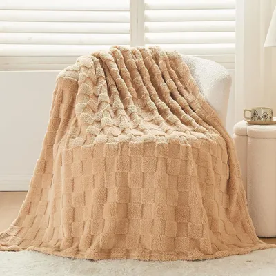 Image de Couverture en polaire douce pour canapé ou lit