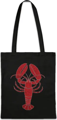 Produktbild von Urban Backwoods Lobster, Stofftasche, Farbe: Schwarz