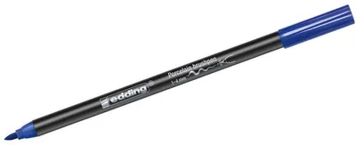 Produktbild von Edding Porzellanpinselstift 4200 1-4 mm blau