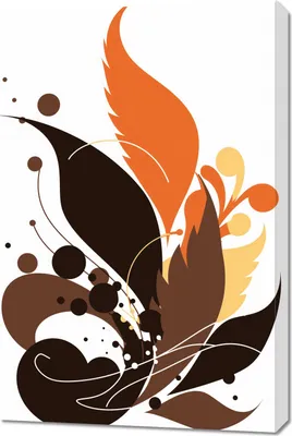 Produktbild von Bild 60x90cm Herbstfeuer