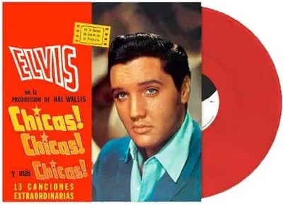 Obrázok produktu pre Elvis Presley (1935-1977): Elvis Presley (1935-1977): Chicas! Chicas! Chicas! (Limited Edition) (Red Vinyl) - Vinylogy LLC - (LP / C)