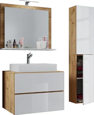Produktbild von 4-tlg. Waschplatz Waschtisch Lendas L