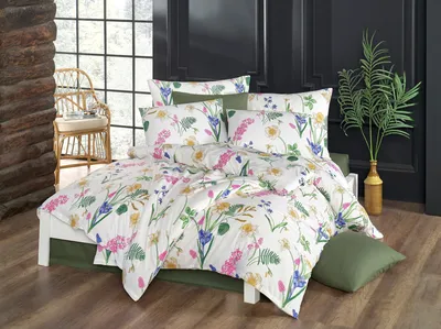 Produktbild von Bettwäsche Set Flavia 100% Baumwolle, 135 x 200 cm, 2-teilig