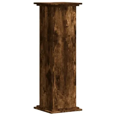 Produktbild von vidaXL Pflanzenständer Räuchereiche 33x33x100 cm Holzwerkstoff