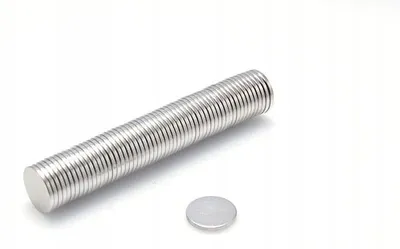 Produktbild von Neodym-Magnet, zylindrisch, MW 10 x 1 mm, N38, 5000 Stück