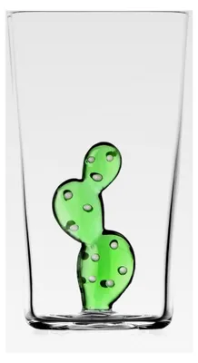 Produktbild von Longdrinkglas Kaktus grün