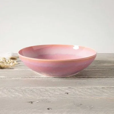 Productafbeelding van Famanu schaal, 26 x 26 x 7 cm - Elegant ontwerp in koraalroze