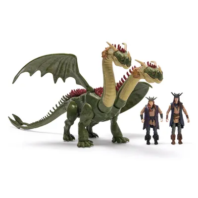 Produktbild von DreamWorks Dragons DWD FGR Zippleback w Twins INTL GML, 4 Jahr(e), Mehrfarbig