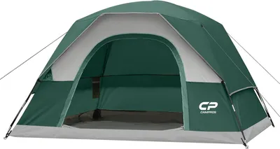Image de Tente dôme pour 4 personnes, imperméable, dimensions 2,1 x 1,27 m, idéale pour le camping