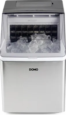 Image de Machine à glaçons 20kg/24h gris - Domo - DO9301IB -
