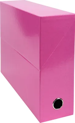 Image de Exacompta 5x Boite transfert dos 90mm Iderama Rose 89924E