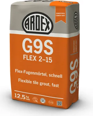Produktbild von ARDEX G9S Flex-Fugenmörtel grau 12,5kg