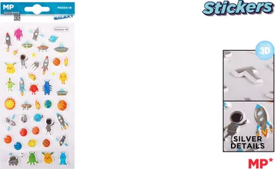 Immagine prodotto di Adesivi 3D Cosmo MP