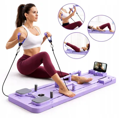 Produktbild von Fitness Pilates Matte Multifunktional Zusammenklappbar für Heimtraining