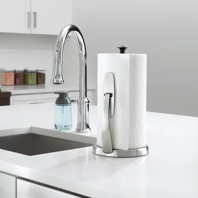 Produktbild von Famanu Küchenrollenhalter mit Abreißmechanismus - Edelstahl