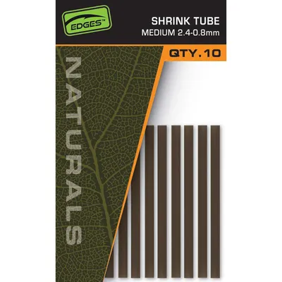 Image de Fox Edges Naturals Shrink Tube M 2.4-0.8mm Accessoires pour carpes