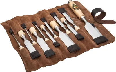 Produktbild von Kirschen Werkzeuge Stechbeitelsatz in Ledertasche