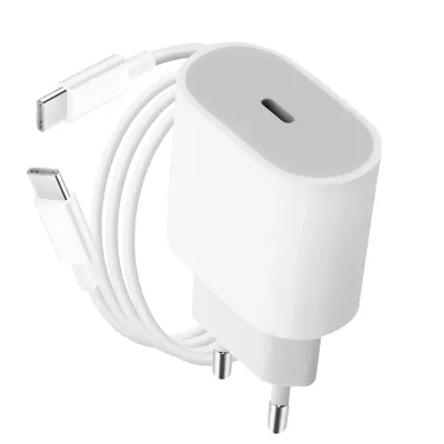 Obrázok produktu pre Originálna nabíjacia súprava Apple, 20W napájací adaptér USB-C s 1m káblom USB-C, biela
