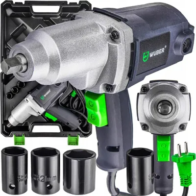 Obrázek produktu pro Elektrický Rázový Utahovák 2200W 800Nm 2300Rpm 1/2" S Nástrčným Klíčem