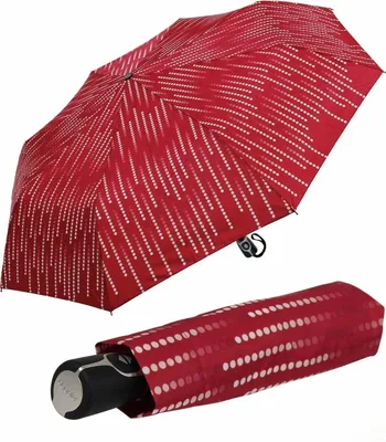 Obrázek produktu pro Elegantní deštník s nadčasovým designem v okouzlující červené barvě