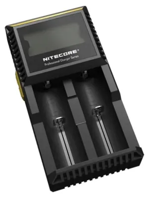 Zdjęcie produktu dla Nitecore D2, Litowo-żelazowo-fosforanowy (LiFePO4), Litowo-jonowa (Li-Ion), Niklowo-kadmowy (NiCd),..., AA, AAA, AAAA, C