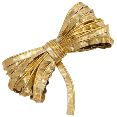 Schrägband 5m x 10mm Polyester Gold – Einfassband für Nähen