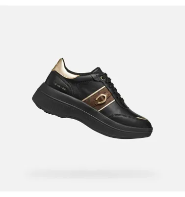 Produktbild von Geox Schwarze Damen-Sneaker Spherica Ecub-3 37