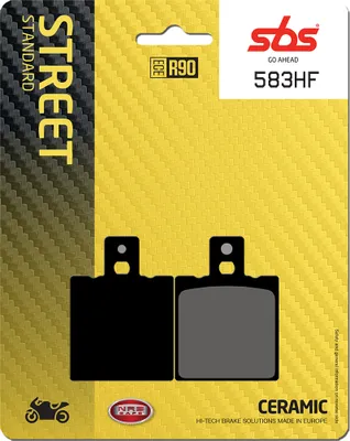 Produktbild von Bremsbelag SBS 583HF (Satz pro Scheibe) Street Ceramic