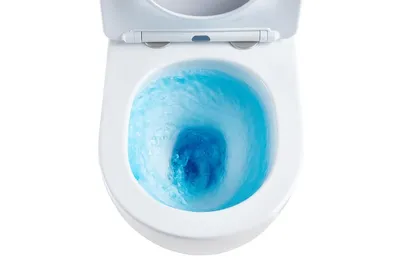 Produktbild von Swiss Aqua Technologies Wand-WC mit Tornado-Spülung und WC-Sitz mit SoftClose, glänzend weiß